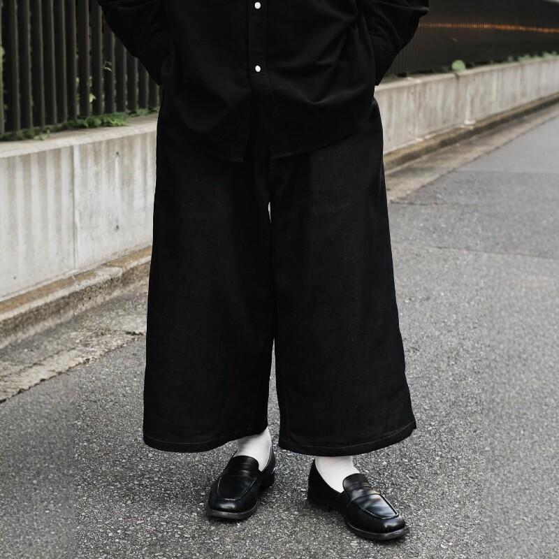 COOTIE Denim 5 Pocket Wide Easy Pants 25AW五袋宽松八分牛仔裤