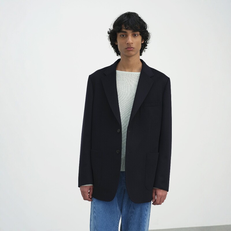 AURALEE CASHMERE MOLESKIN JACKET 25SS 克什米尔羊毛鼹鼠皮西装