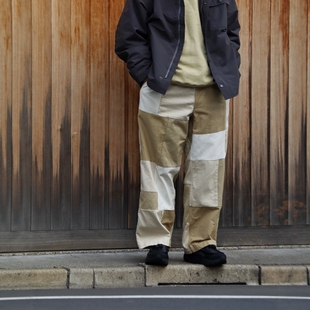 TNF Twill Field Patchworked Pants 26SS 北面紫标百家布休闲裤