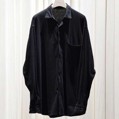 COMOLIJerseyShirt口袋衬衫