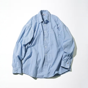 Magazine 24AW长谷川条格纹牛津衬衫 Chain Shirt Stitch CAHLUMN