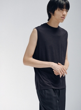 KAPTAIN SUNSHINE Merino Tenjiku Tee 25SS 羊毛运动无袖T恤背心