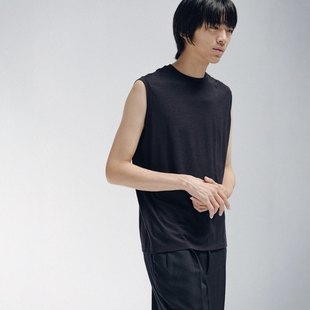 KAPTAIN SUNSHINE Merino Tenjiku Tee 25SS 羊毛运动无袖T恤背心