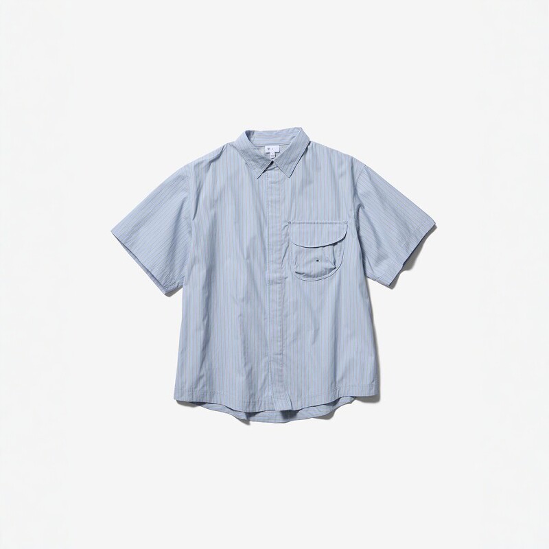 GOLDWIN 0 Retro Reflective S/S Shirt 26SS 3M反光条纹短袖衬衫