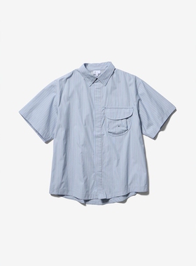 GOLDWIN 0 Retro Reflective S/S Shirt 26SS 3M反光条纹短袖衬衫
