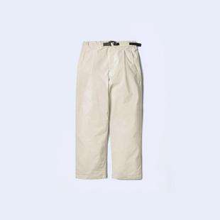 Straight Pants 24AW GOLDWIN 裤 Buckle 立体剪裁机能单褶西装