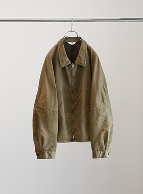 ANCELLM NYLON PADDED BLOUSON 25AW 伊势丹限定做旧水洗尼龙夹克