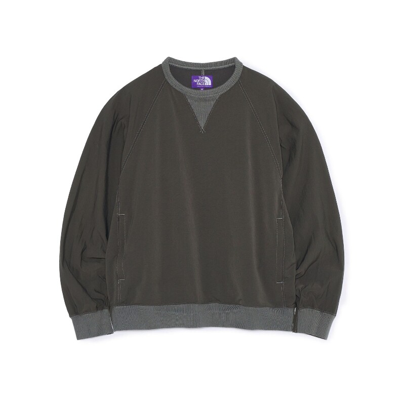 TNF Dyed ALPHADRY Field Jumper 26SS 北面紫标复古染色做旧卫衣
