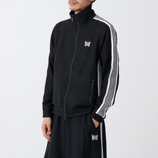 NEEDLES × THE TOKYO Track Jacket Tweed 26SS联名斜纹软呢夹克