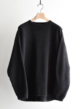 COMOLI fleece crew neck 25AW 摇粒绒圆领卫衣