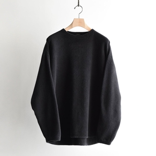 COMOLI fleece crew neck 25AW 摇粒绒圆领卫衣