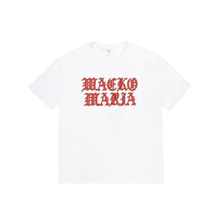 WACKO MARIA WASHED HEAVY WEIGHT TEE 26SS 水洗重磅印花短袖T恤