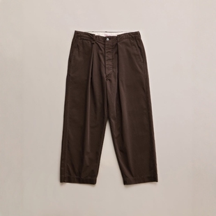 NICENESS Resized Chino Trousers 26AW 复古做旧水洗宽松卡其裤