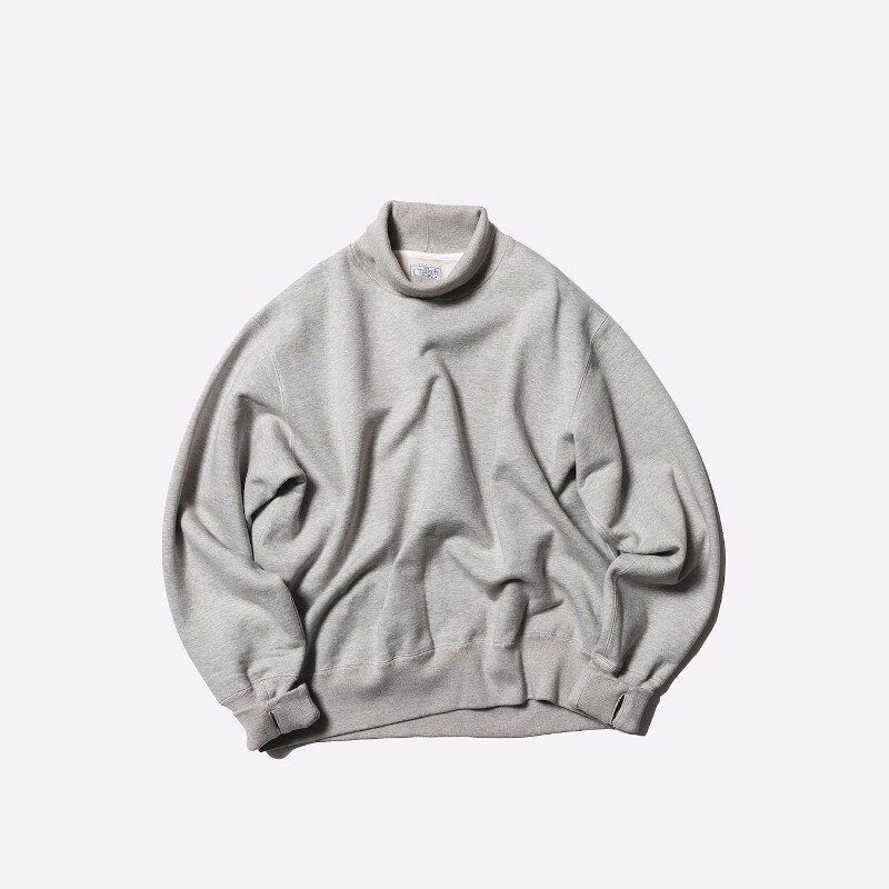 Unlikely Simple Sweat Turtle Neck 25AW 可翻高领宽松套头卫衣