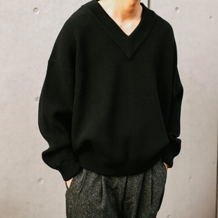 Tilden Stitch Sweater 25AW COOTIE 美利奴羊毛V领针织衫 Rib