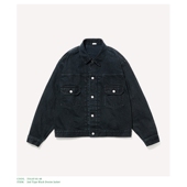 2nd Jacket Type A.PRESSE Black Denim 25AW 黑色水洗牛仔夹克
