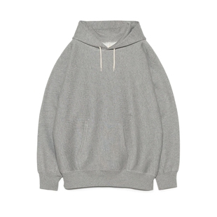 nanamica Hooded Sweat Shirt 26SS 有机棉混纺纯色宽松运动帽衫