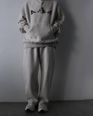 BOWWOW复古破坏陆军印花帽衫