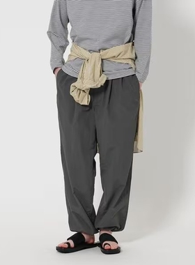 Steven Alan Supplex Snow Pants 25SS 尼龙户外运动宽松抽绳长裤