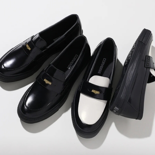 CONVERSE ALL STAR COINLOAFER 25SS 皮面低帮乐福滑板鞋一脚蹬