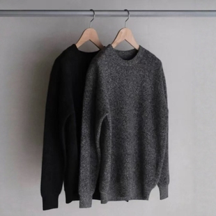 CREW FOX NECK 25AW BATONER 克什米尔羊绒圆领针织衫 CASHMERE