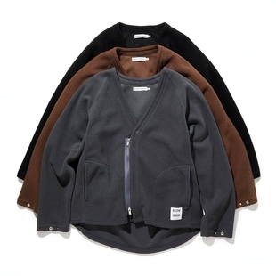 FLEECE25AW联名摇粒绒开衫 UNDERCOVER JACKET MONK nonnative