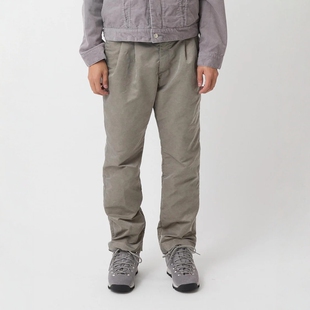 nonnative OFFICER CHINO TROUSERS 26SS 尼龙斜纹布染色休闲长裤