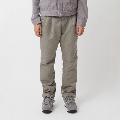 nonnative尼龙斜纹染色休闲长裤