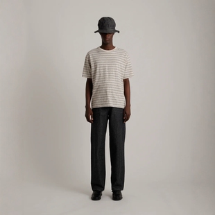 TEE BORDER SHIRT 26SS T恤 T.T 匹马棉空气纺织条纹短袖 LOT.617