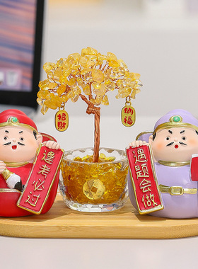 【逢考必过】文曲星书桌小摆件文昌帝君学习励志考公上岸好运礼物