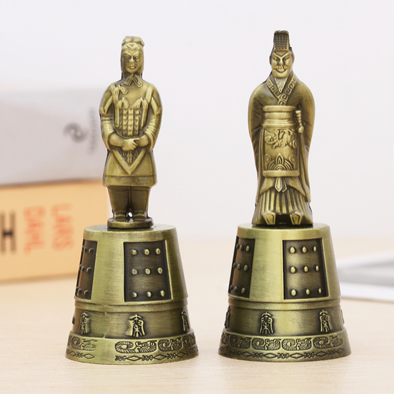 秦始皇陵兵马俑马车摆件西安文创特色小纪念品送外国人的中国礼物