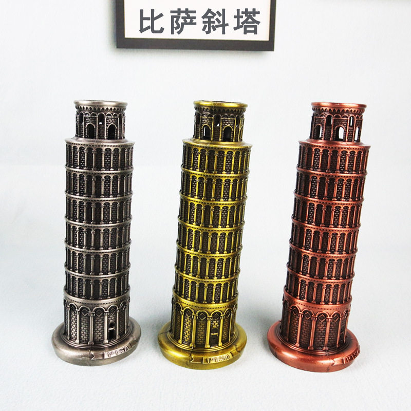世界文化遗产意大利比萨斜塔旅游纪念建筑摆件装饰工艺品收藏手伴