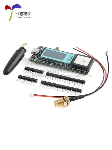 Беспроводной трекер поддерживает отслеживание и позиционирование Wi-Fi Bluetooth LoRa. Плата разработки модуля GPS ESP32.