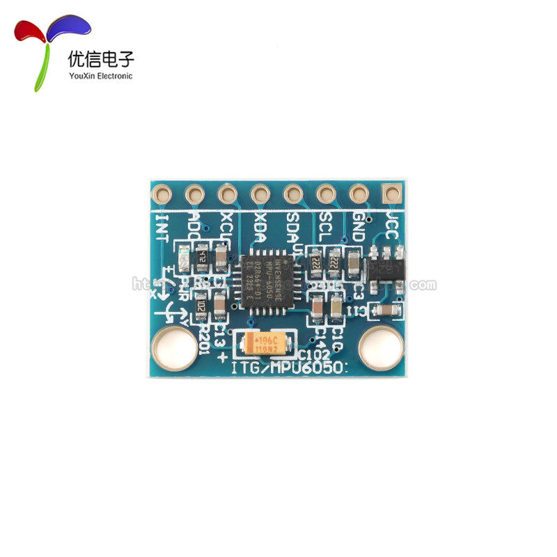 【优信电子】mpu-6050模块三轴加速度 三轴陀螺仪 6dof模块gy-521