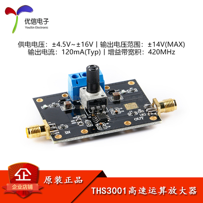 原装正品THS3001电流运算放大器