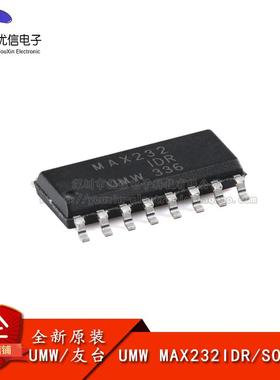 原装正品MAX232IDR SOP-16 +5V供电的多通道RS-232驱动器/接收器