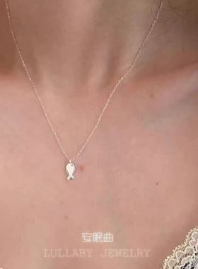 小鱼饼干超好戴新款设计项链