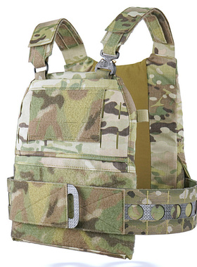 Frontac 法老风格FCPC V5轻量化战术背心 进口MC面料 Tegris侧围