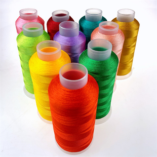 锦纶冰丝流苏线2股电脑绣花线手工缠绕穗子线diy中国结穗配件自制