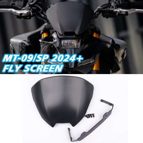 MT09风挡2024+前挡风无损安装