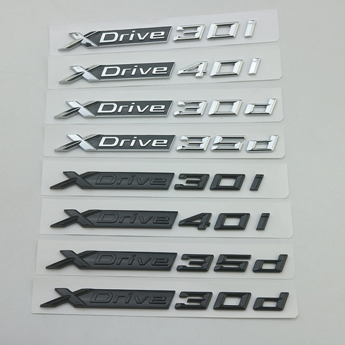 XDrive25i30Li40Li50e字母车标贴