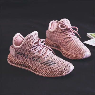 鞋子女2026新款椰子鞋潮流百搭学生鞋飞织透气运动鞋女鞋