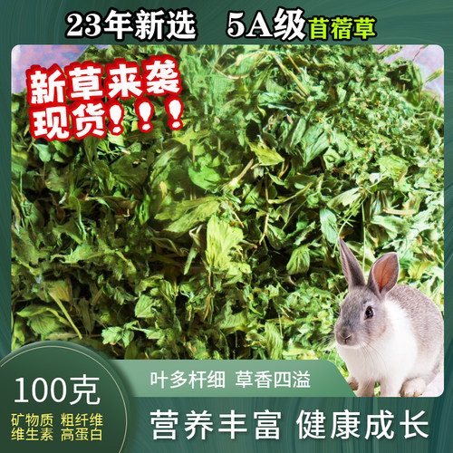叶子手工100克苜蓿草宠物牧草