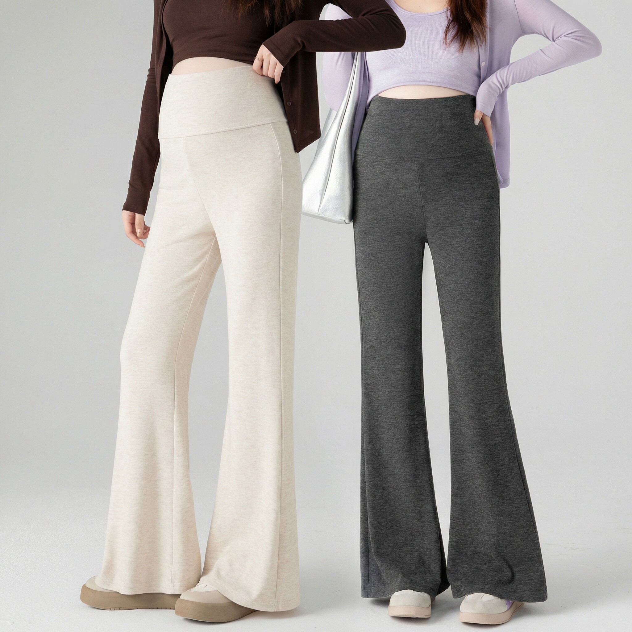 无调节带孕妇微喇叭裤春夏薄款外穿显瘦款59.2元