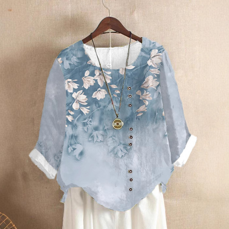 2022秋季亚马逊速卖通复古棉麻时