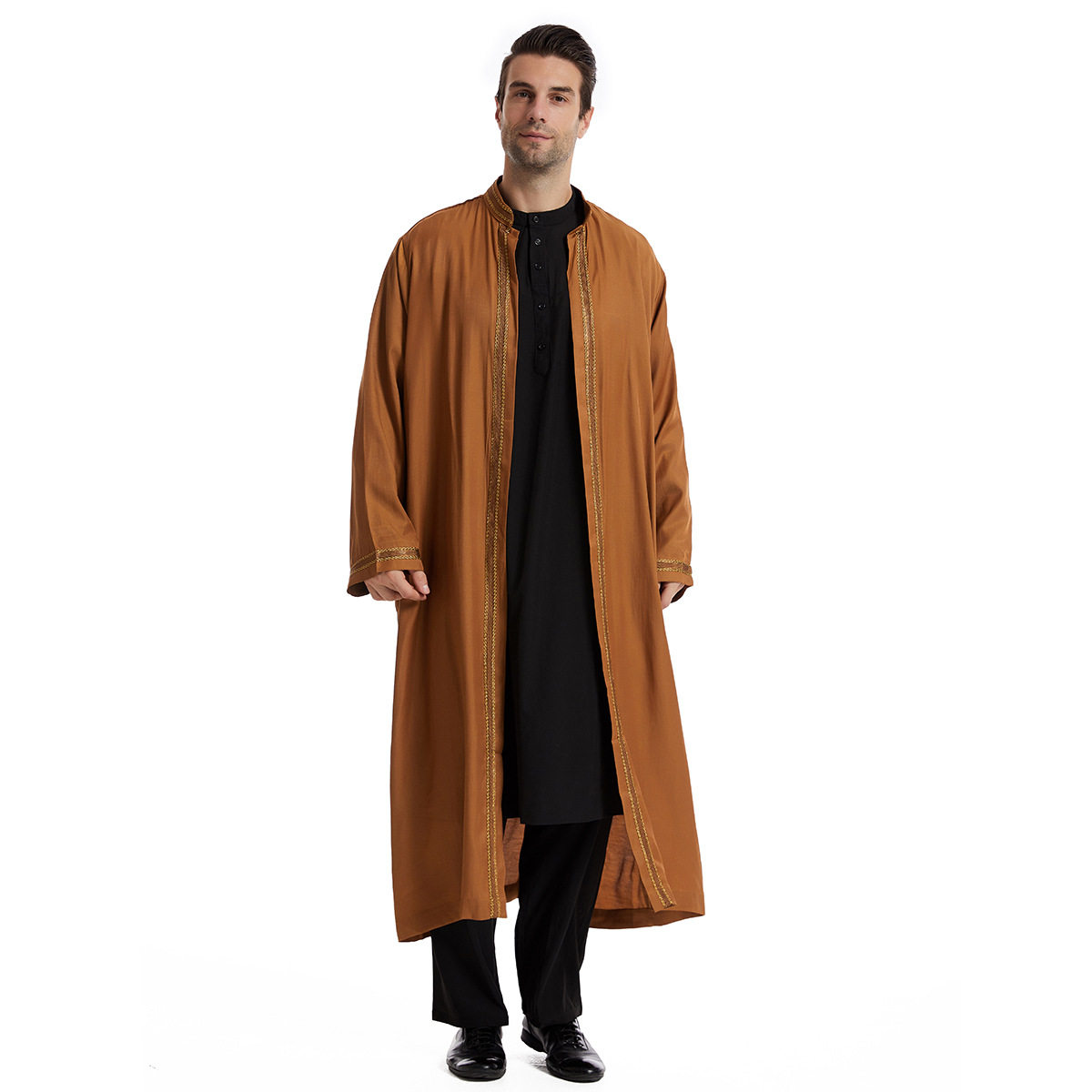 NEW SPRING SUMMER AUTUMN MENS ROBES ROBES LONG THIN MIDDLE EAST TURKEY SAUDI ARABIA MENS CLOTHING LOOSE FIT