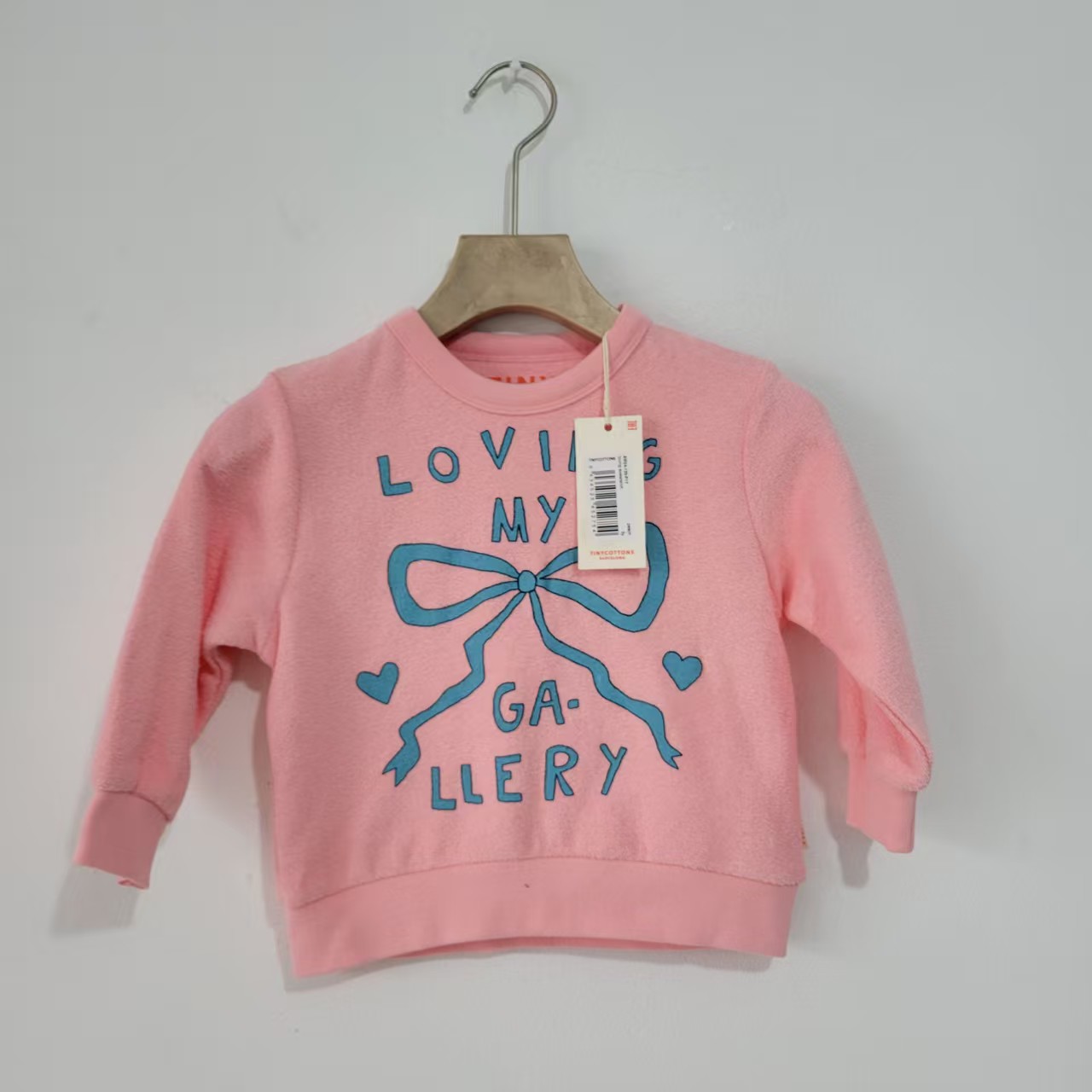 2-4岁童装秋冬季加绒印花季新款男女童装长袖卫衣宽松休闲圆领潮