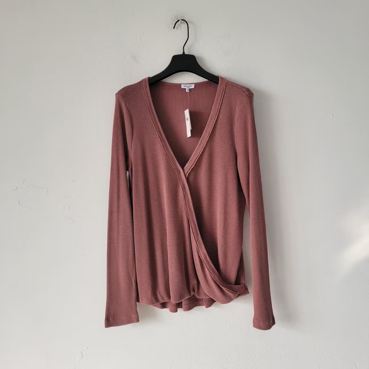 2色春秋季学院风修身圆领针织衫女长袖抽绳设计显瘦洋气百搭上衣,女装/女士精品,汉服上装,淘宝优惠券,粉丝福利购,淘宝优惠卷