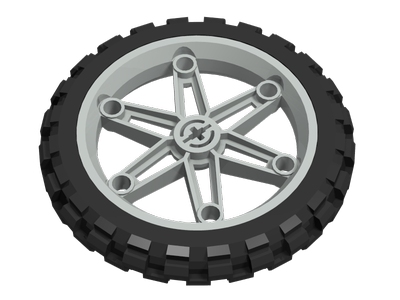 国产兼容乐高积木81.6X15mm车轮nxt轮子fll比赛轮兼容乐高2903c01