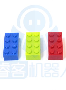 国产积木散件 兼容乐高3001 2x4砖 基础砖 兼容开智